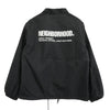 NEIGHBORHOOD ネイバーフッド 23SS 231TSNH-JKM01 WINDBREAKER JACKET ロゴプリント ウィンドブレーカー コーチジャケット ブラック系 M【中古】