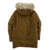LOST CONTROL ロストコントロール L18A2-5016 Siberian Fur Down Coat シベリアン ファー ダウンコート ミリタリージャケット ブラウン系 36【中古】