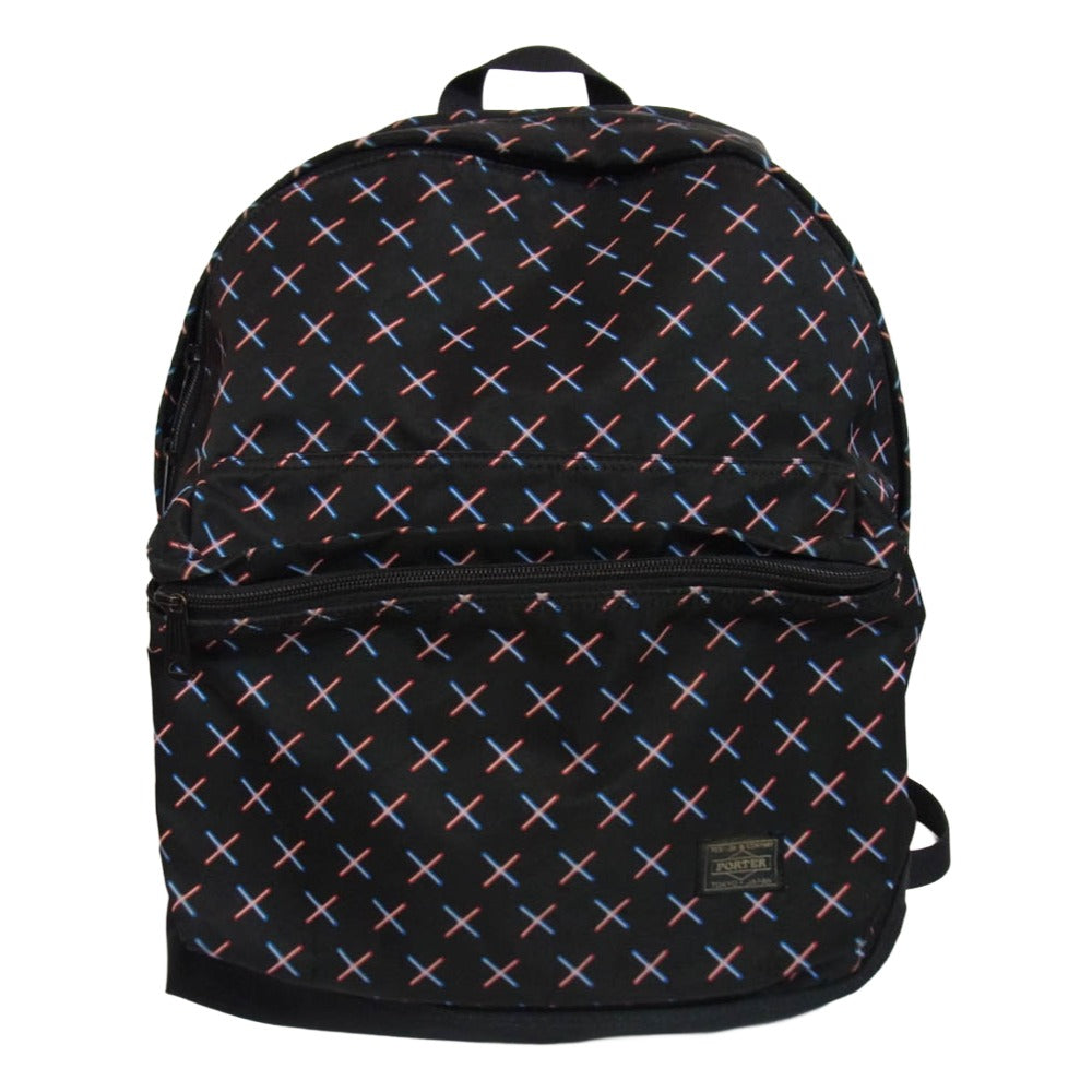 PORTER ポーター STAR-WARS スターウォーズ Wネーム リュック バックパック ブラック系【中古】