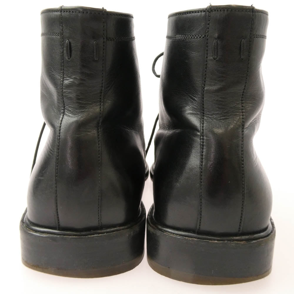 LOUIS VUITTON ルイ・ヴィトン ST0072 レザー レースアップ ブーツ ブラック系 7【中古】