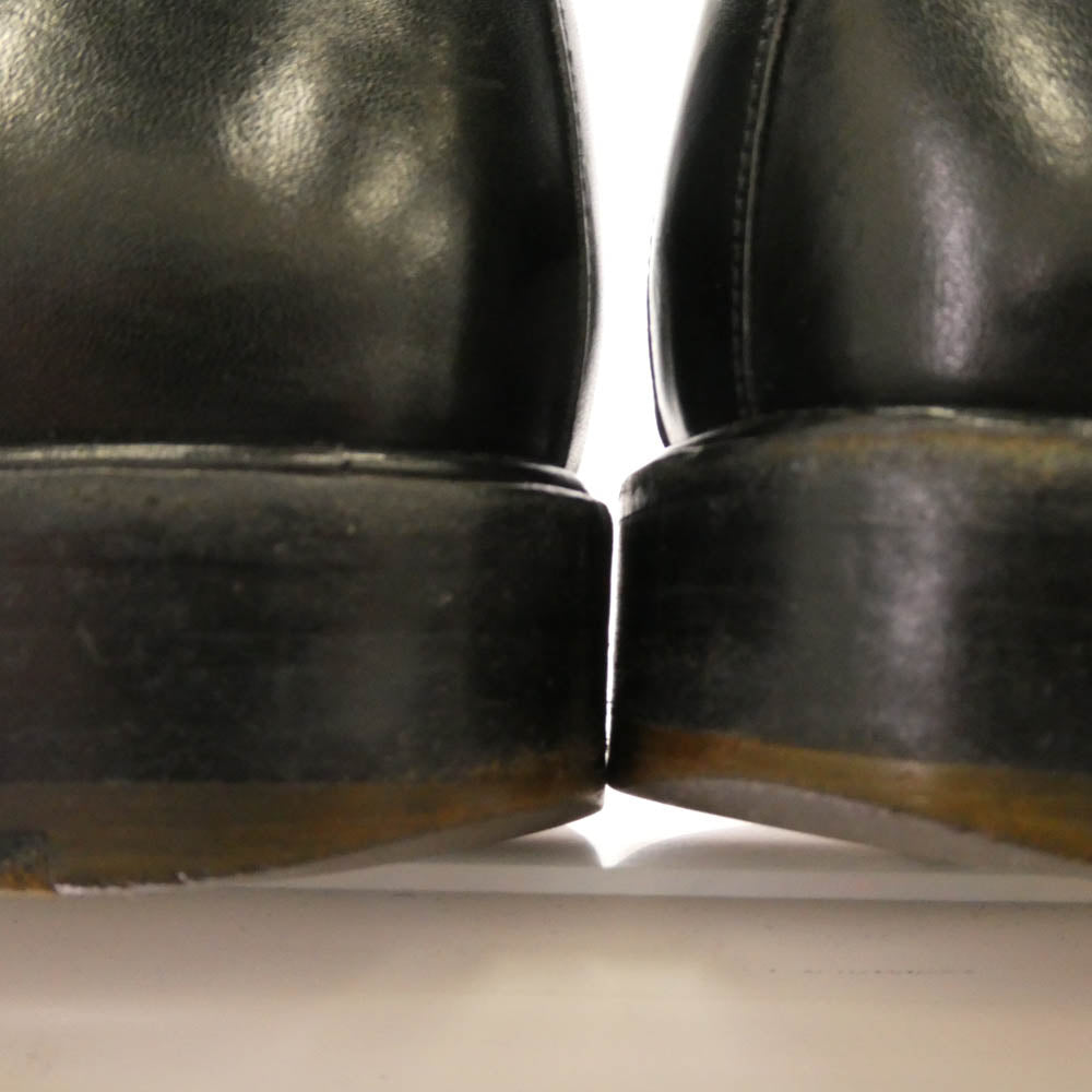 LOUIS VUITTON ルイ・ヴィトン ST0072 レザー レースアップ ブーツ ブラック系 7【中古】