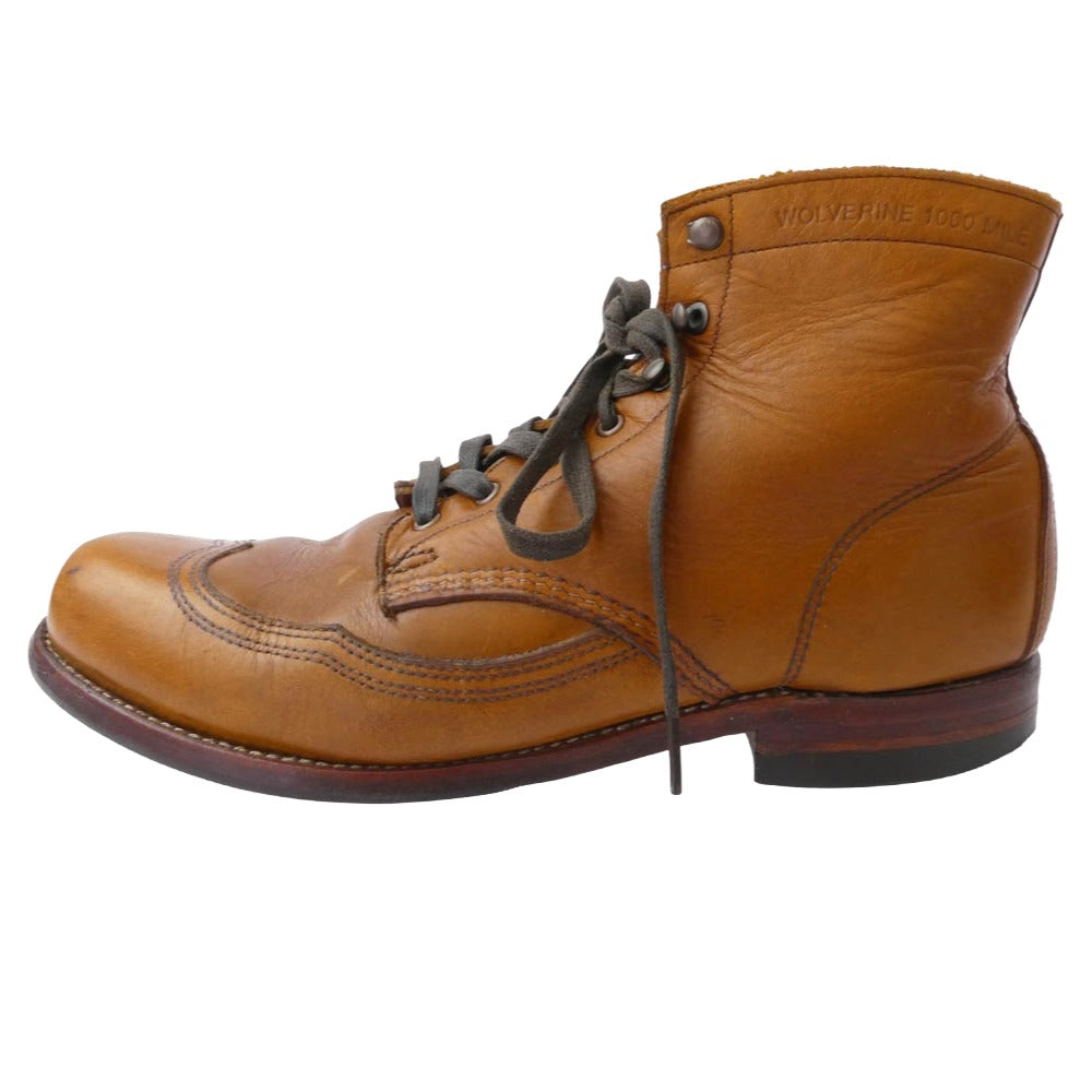 WOLVERINE ウルヴァリン WO5343 1000MILE ADDISON BOOTS 1000マイル アディソン ブーツ ブラウン系 10D【中古】