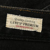 Levi's リーバイス 000LO-0002 PREMIUM 555 リラックス ストレート デニム パンツ W34 ブラック系 W34 L32【中古】