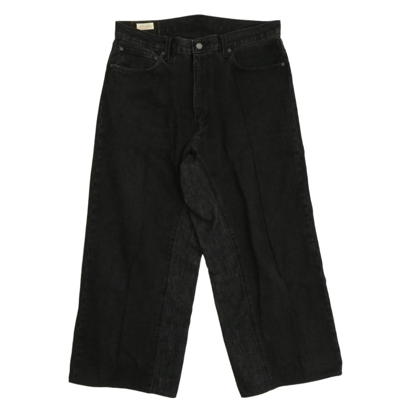 Levi's リーバイス 000LO-0002 PREMIUM 555 リラックス ストレート デニム パンツ W36 ブラック系 W36 L32【中古】