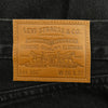 Levi's リーバイス 000LO-0002 PREMIUM 555 リラックス ストレート デニム パンツ W36 ブラック系 W36 L32【中古】