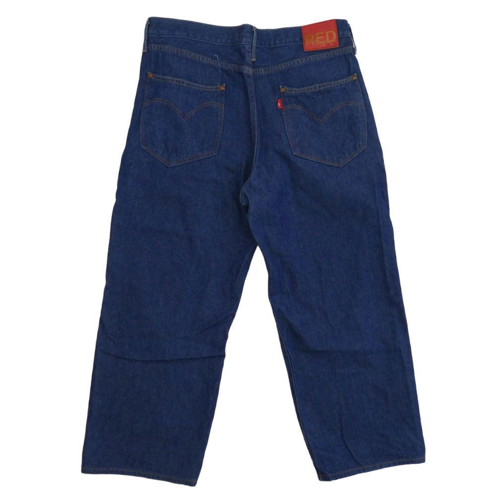 Levi's リーバイス A2696-0001 RED レッド LOOSE TAPER TROUSER ルーズ テーパー トラウザー デニム パンツ インディゴブルー系 W33 L32【中古】