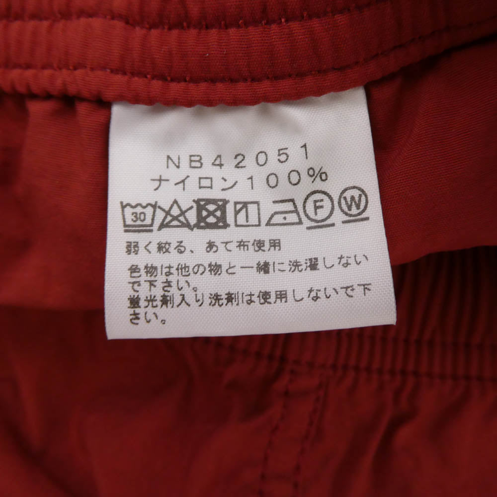 THE NORTH FACE ノースフェイス NB42051 VERSATILE SHORT バーサタイル ショーツ ショートパンツ　レッドブラウン エンジ系 XL【中古】