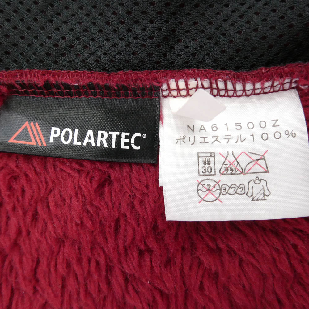 THE NORTH FACE ノースフェイス NA61500Z ポーラテック バーサロフトジャケット フリースジャケット エンジ系 L【中古】