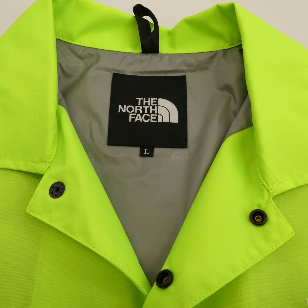 THE NORTH FACE ノースフェイス NP72130 The Coach Jacket コーチジャケット ナイロンジャケット ライトグリーン系 L【極上美品】【中古】