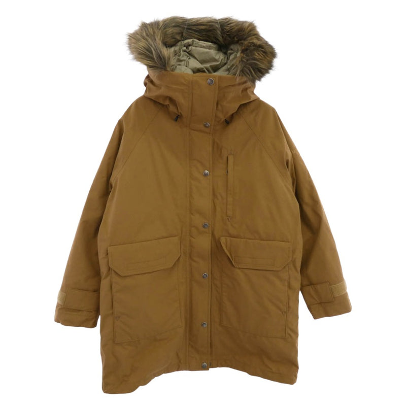 THE NORTH FACE ノースフェイス NPW62131 GTX SEROW MAGNE TRICLIMATE JACKET GTX セロー マグネ トリクライメイト ジャケット ダウンジャケット ブラウン系 S【中古】