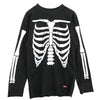 Supreme シュプリーム 25AW Hanes Bones Thermal Crew ヘインズ サーマル クルーネック 長袖 Tシャツ カットソー ブラック系 L【美品】【中古】