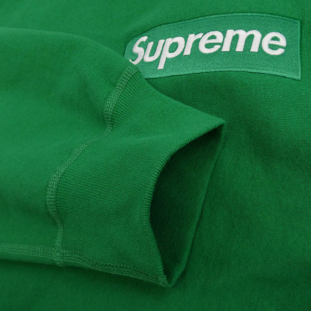 Supreme シュプリーム 24AW Box Logo Hooded Sweatshirt ボックス ロゴ フーデッド スウェットシャツ パーカー Green グリーン系 L【新古品】【未使用】【中古】