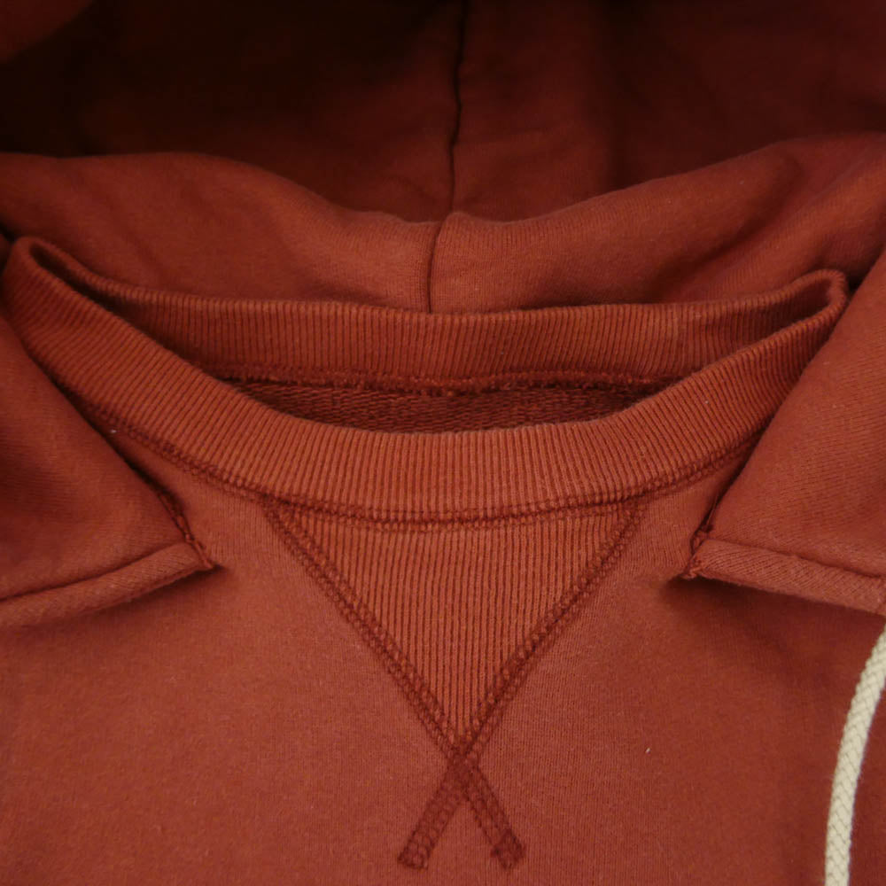 SUGARHILL シュガーヒル 23SS 23SSSW01 Attached Hoodie Old Orange アタッチド プルオーバー フーディー パーカー オレンジ系 2【中古】