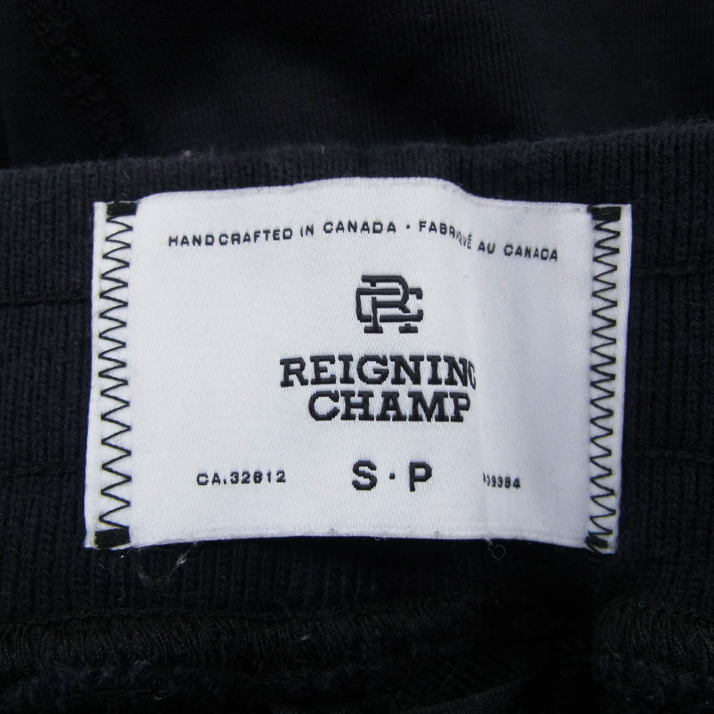REIGNING CHAMP レイニングチャンプ RC-5075 MIDWEIGHT TERRY SLIM SWEAT PANT スリム スウェット パンツ ブラック系 S【中古】
