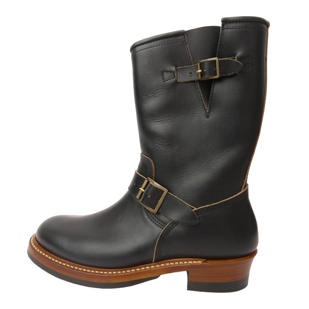 ジョン ロフグレン ブーツメーカー LK-003 WABASH ENGINEER BOOTS HORWEEN LEATHER CXL ウォバッシュ エンジニア ブーツ ブラック系 8.5【極上美品】【中古】