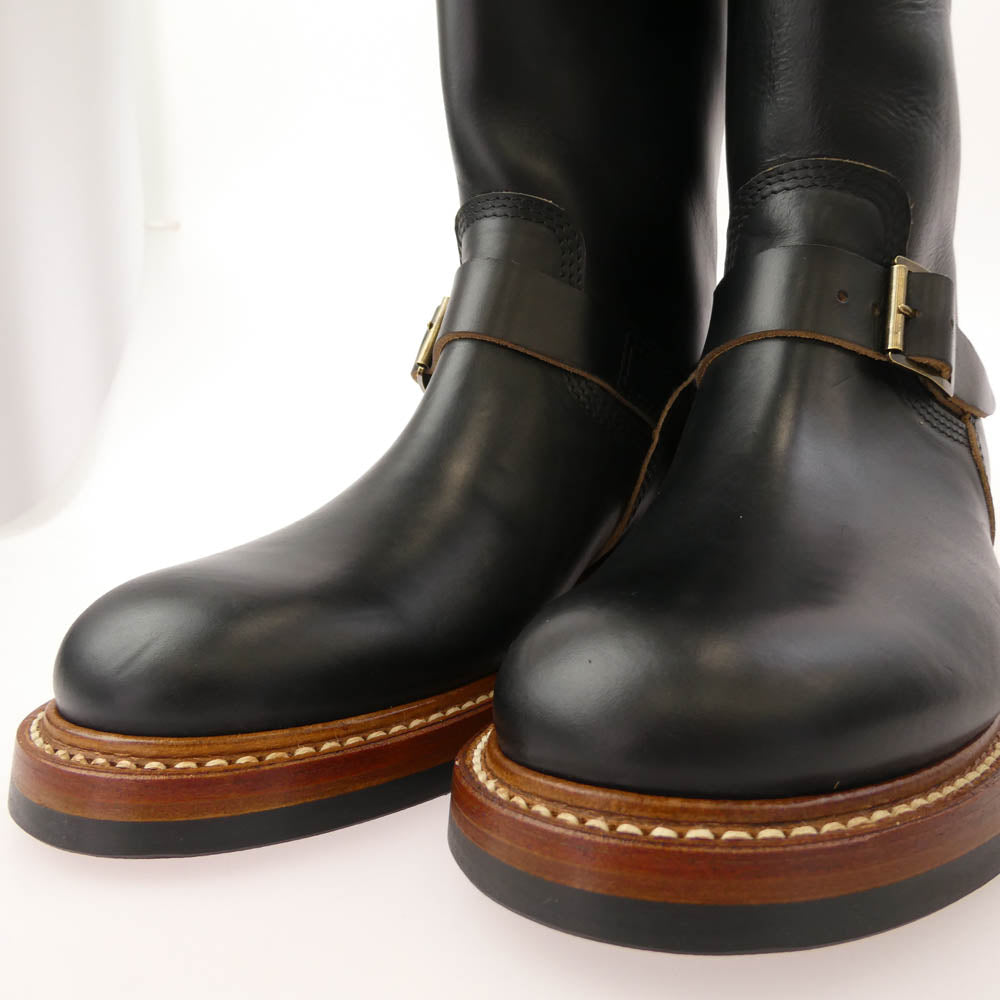 ジョン ロフグレン ブーツメーカー LK-003 WABASH ENGINEER BOOTS HORWEEN LEATHER CXL ウォバッシュ エンジニア ブーツ ブラック系 8.5【極上美品】【中古】