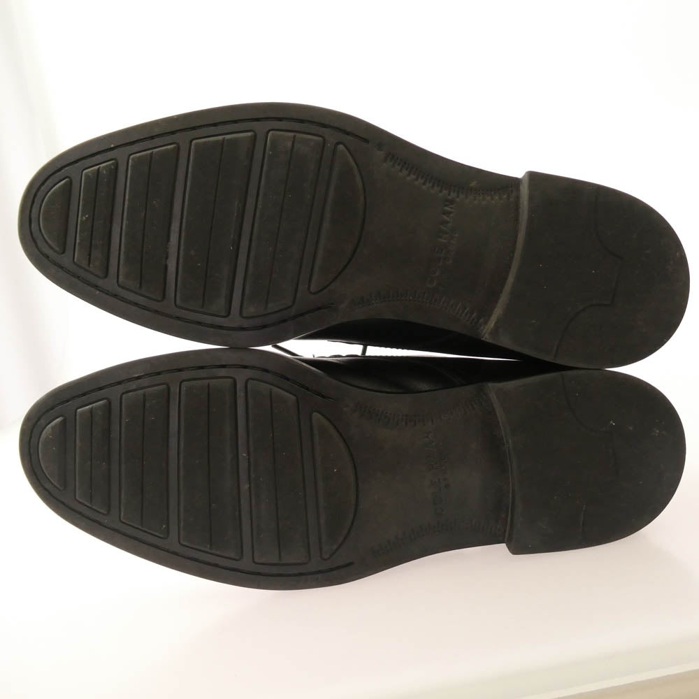 COLE HAAN コールハーン C32351 ホーソーン プレーンオックスフォード シューズ ブラック系 7.5【中古】