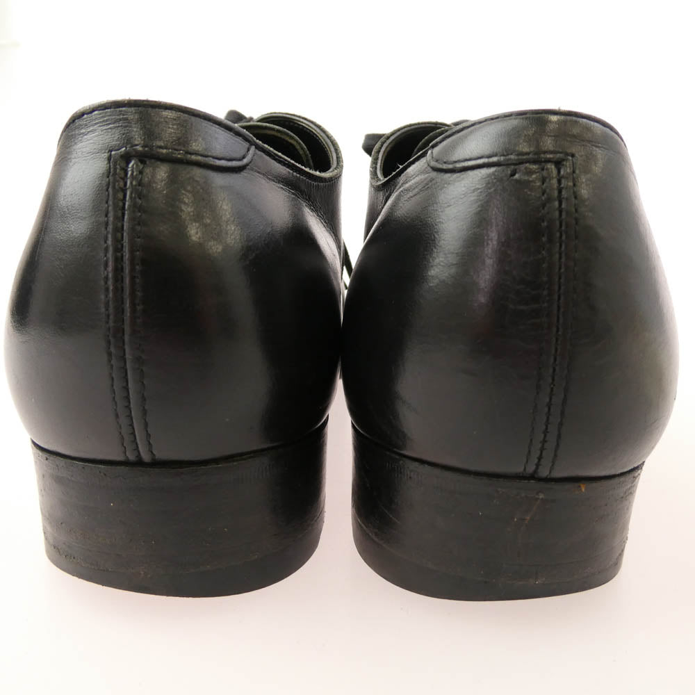 サンヨウヤマチョウ 友二郎 TOMOJIRO R2010 ストレートチップ シューズ ブラック系 7【中古】