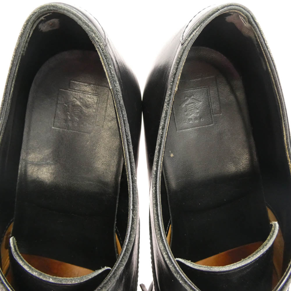 サンヨウヤマチョウ 友二郎 TOMOJIRO R2010 ストレートチップ シューズ ブラック系 7【中古】