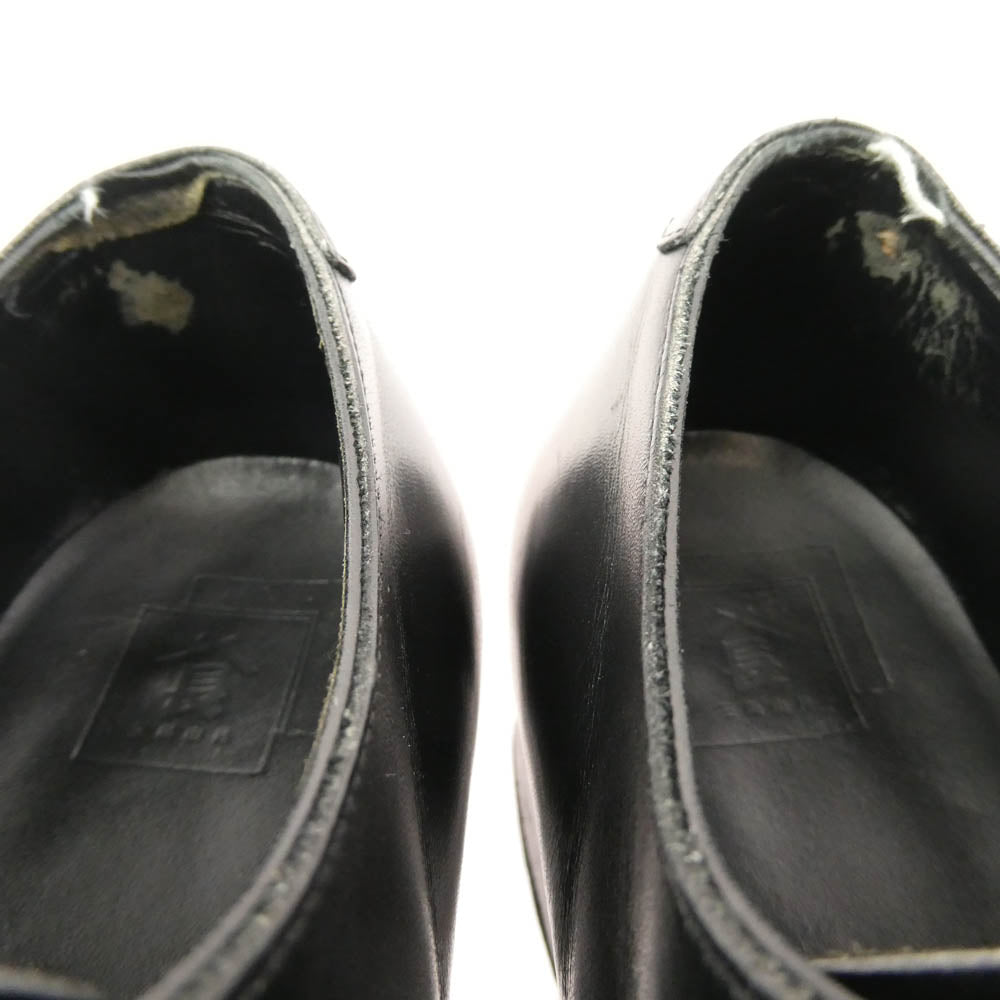 サンヨウヤマチョウ 友之介 TOMONOSUKE R309 ストレートチップ シューズ ブラック系 7【中古】