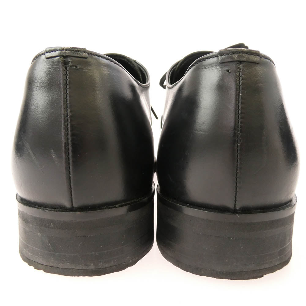 サンヨウヤマチョウ 07402-035 柔二 JUJI ストレートチップ シューズ ブラック系 7【中古】