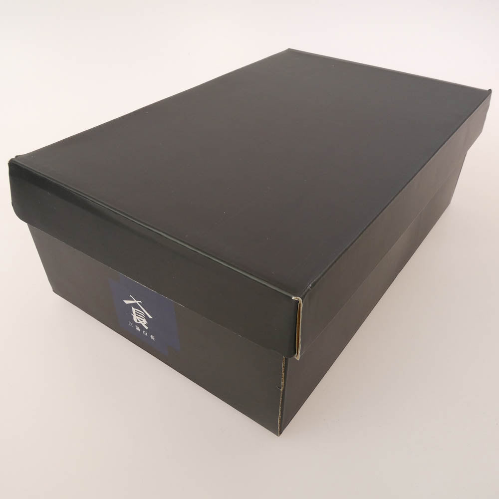 サンヨウヤマチョウ 07402-035 柔二 JUJI ストレートチップ シューズ ブラック系 7【中古】