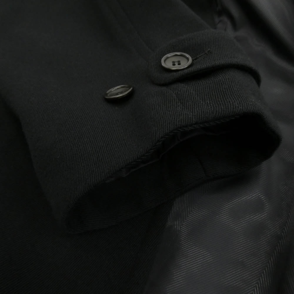 KENZO ケンゾー HOMME オム オールド ウール トレンチ コート ブラック系 2【中古】