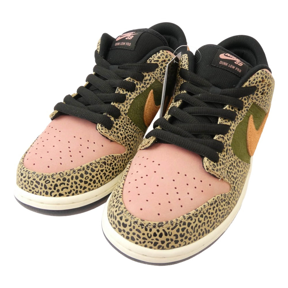 NIKE ナイキ IH3211-200 × Arts Rec アーツレック SB Dunk Low Pro ダンク ロー プロ Rust Pink and Rough Green ラストピンク アンド ラフグリーン ピンク系 マルチカラー系 28cm【新古品】【未使用】【中古】