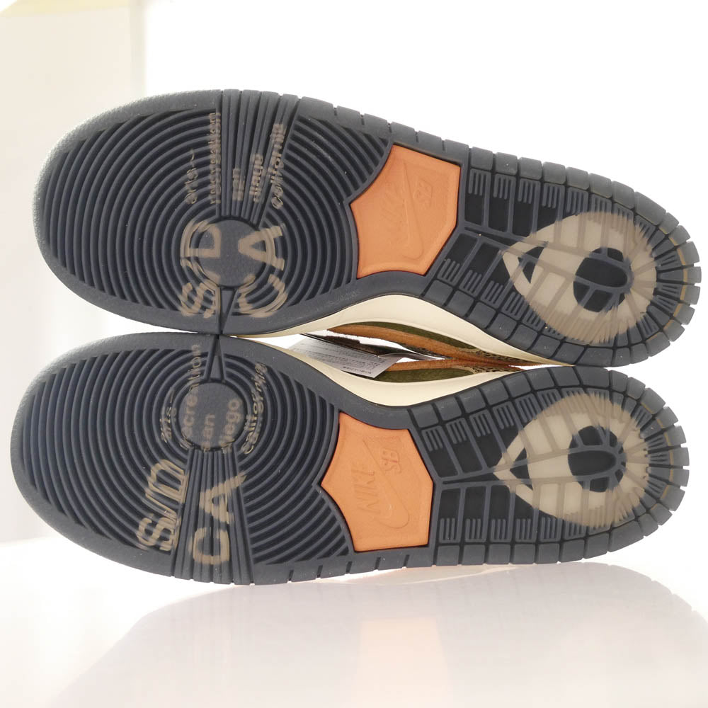 NIKE ナイキ IH3211-200 × Arts Rec アーツレック SB Dunk Low Pro ダンク ロー プロ Rust Pink and Rough Green ラストピンク アンド ラフグリーン ピンク系 マルチカラー系 28cm【新古品】【未使用】【中古】