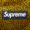 Supreme シュプリーム 25AW Velvet Backpack Tan Leopard ベルベット バックパック タン レオパード ヒョウ柄 リュック デイパック ディープイエロー系 41×31×21cm【新古品】【未使用】【中古】
