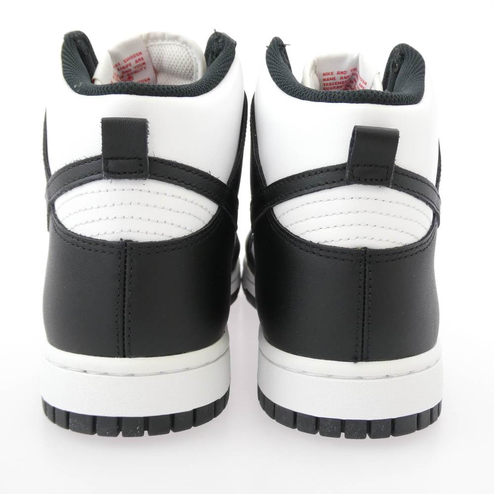 NIKE ナイキ DD1399-103 Dunk High Black and White ダンク ハイ ブラック アンド ホワイト スニーカー ブラック系 28cm【極上美品】【中古】