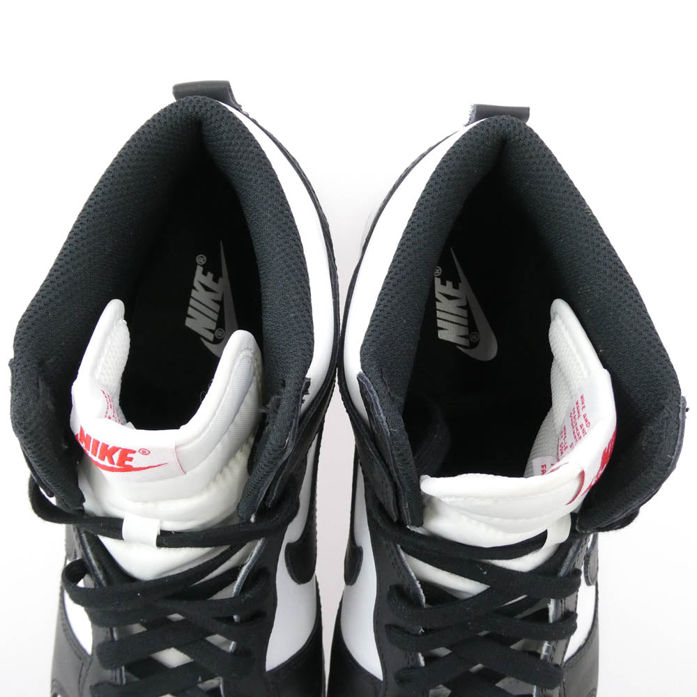 NIKE ナイキ DD1399-103 Dunk High Black and White ダンク ハイ ブラック アンド ホワイト スニーカー ブラック系 28cm【極上美品】【中古】