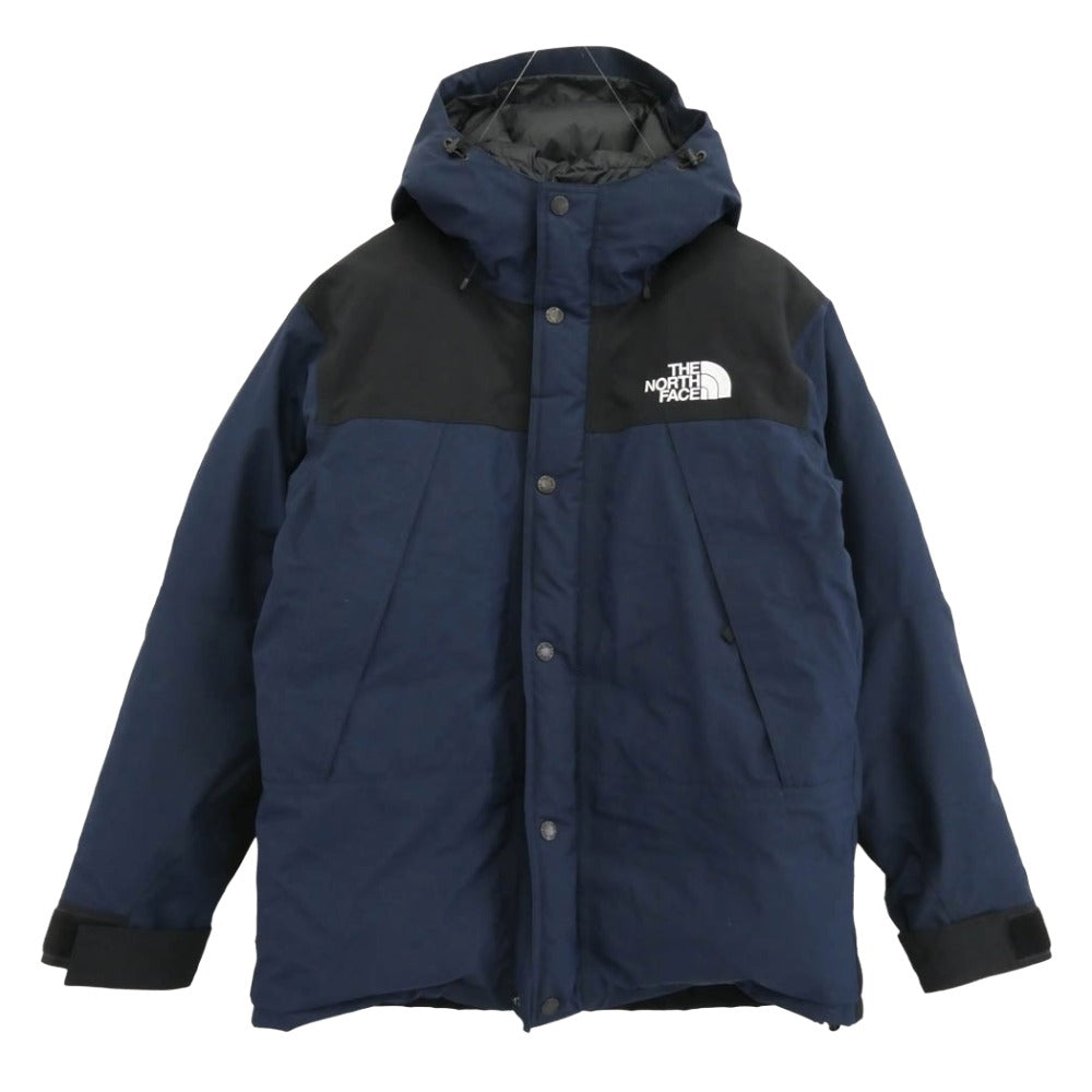 THE NORTH FACE ノースフェイス ND91930 MOUNTAIN DOWN JACKET マウンテン ダウン ジャケット ネイビー系 L【中古】