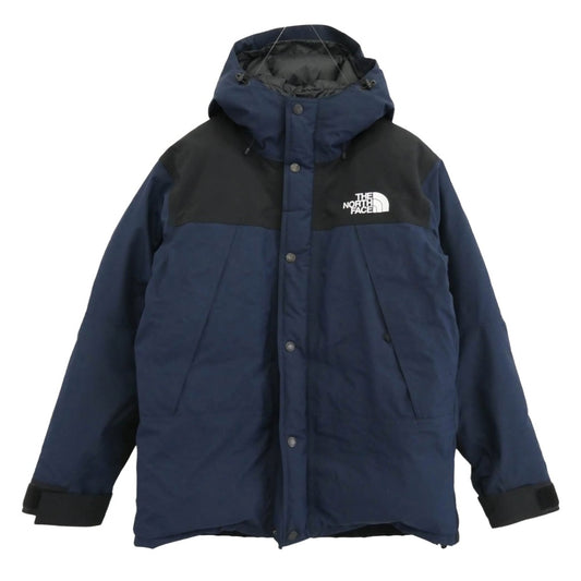 THE NORTH FACE ノースフェイス ND91930 MOUNTAIN DOWN JACKET マウンテン ダウン ジャケット ネイビー系 L【中古】