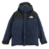 THE NORTH FACE ノースフェイス ND91930 MOUNTAIN DOWN JACKET マウンテン ダウン ジャケット ネイビー系 L【中古】