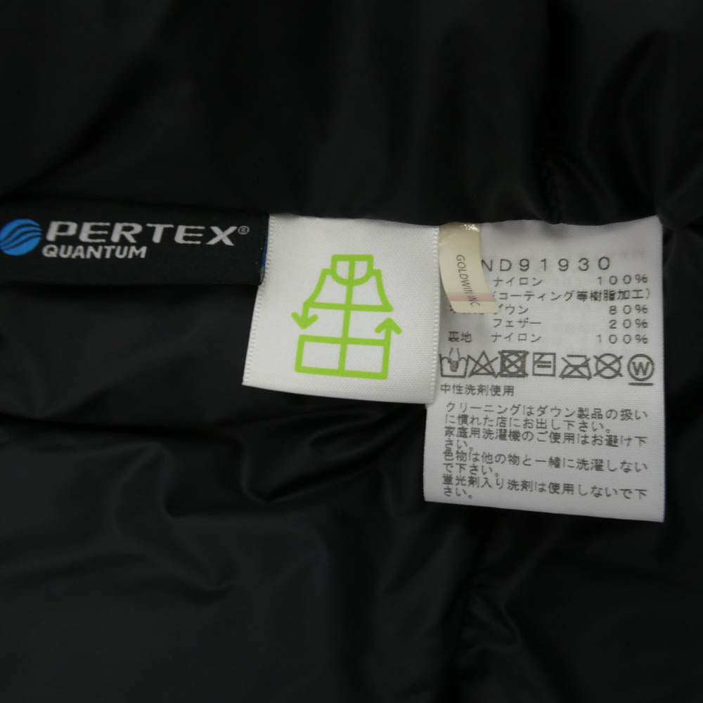 THE NORTH FACE ノースフェイス ND91930 MOUNTAIN DOWN JACKET マウンテン ダウン ジャケット ネイビー系 L【中古】