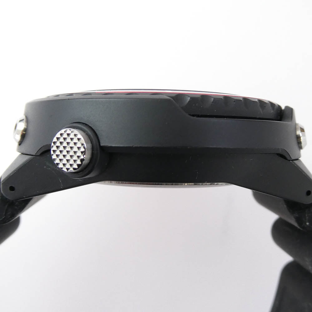 SEIKO セイコー S802-00A0 PROSPEX LOWERCASE プロスペックス フィールドマスター ソーラー デジタル クォーツ 腕時計 シリコンバンド ブラック系【中古】