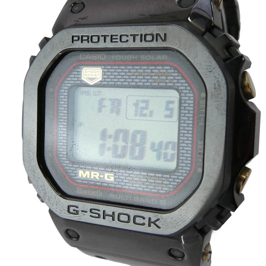 CASIO G-SHOCK カシオ ジーショック MRG-B5000B-1JR MRG-B5000 ソーラー 電波 チタン デジタル ウオッチ 腕時計 ブラック系【中古】