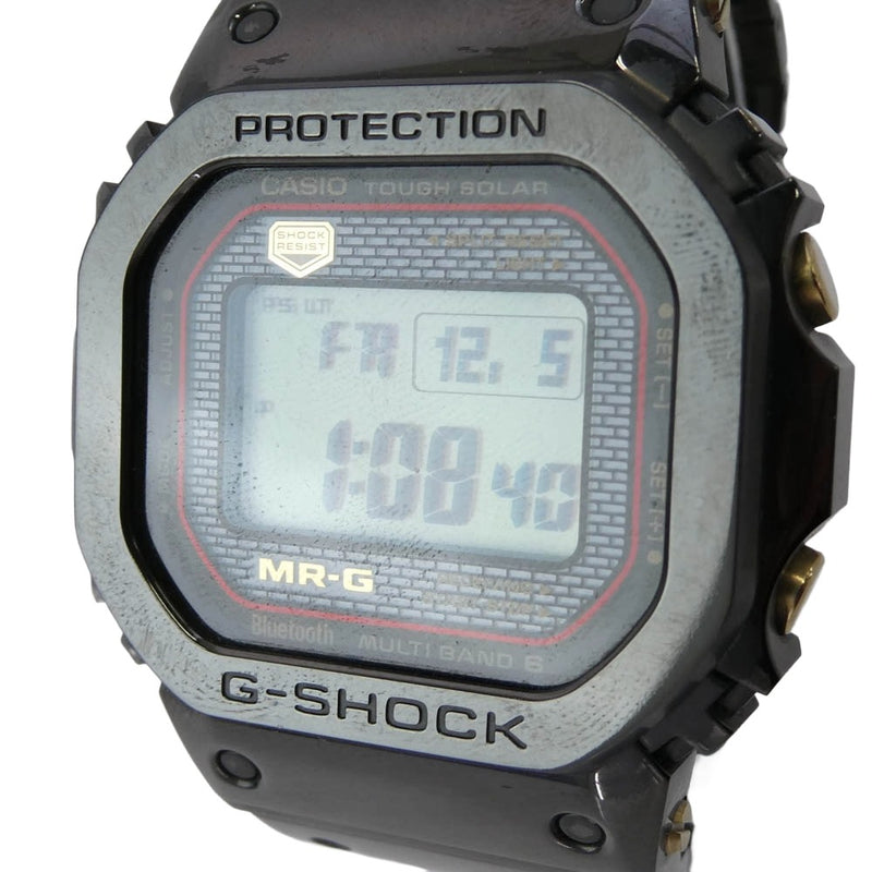 CASIO G-SHOCK カシオ ジーショック MRG-B5000B-1JR MRG-B5000 ソーラー 電波 チタン デジタル ウオッチ 腕時計 ブラック系【中古】