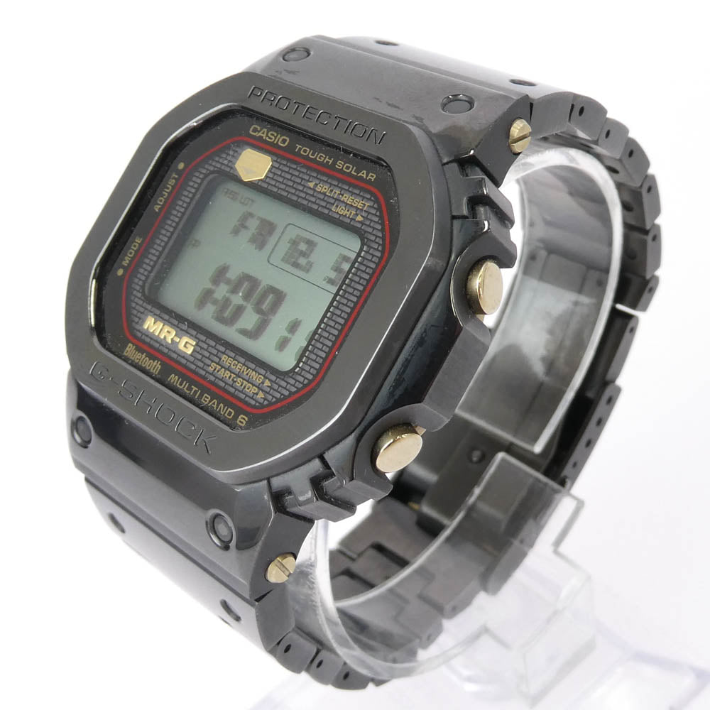 CASIO G-SHOCK カシオ ジーショック MRG-B5000B-1JR MRG-B5000 ソーラー 電波 チタン デジタル ウオッチ 腕時計 ブラック系【中古】