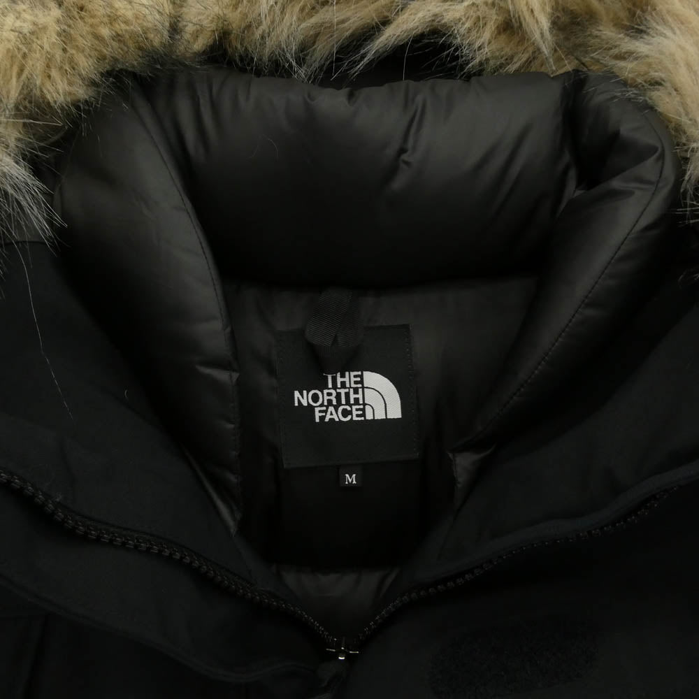 THE NORTH FACE ノースフェイス ND92342 Antarctica Parka アンタークティカ パーカ ファー ダウン ジャケット ブラック ブラック系 M【新古品】【未使用】【中古】