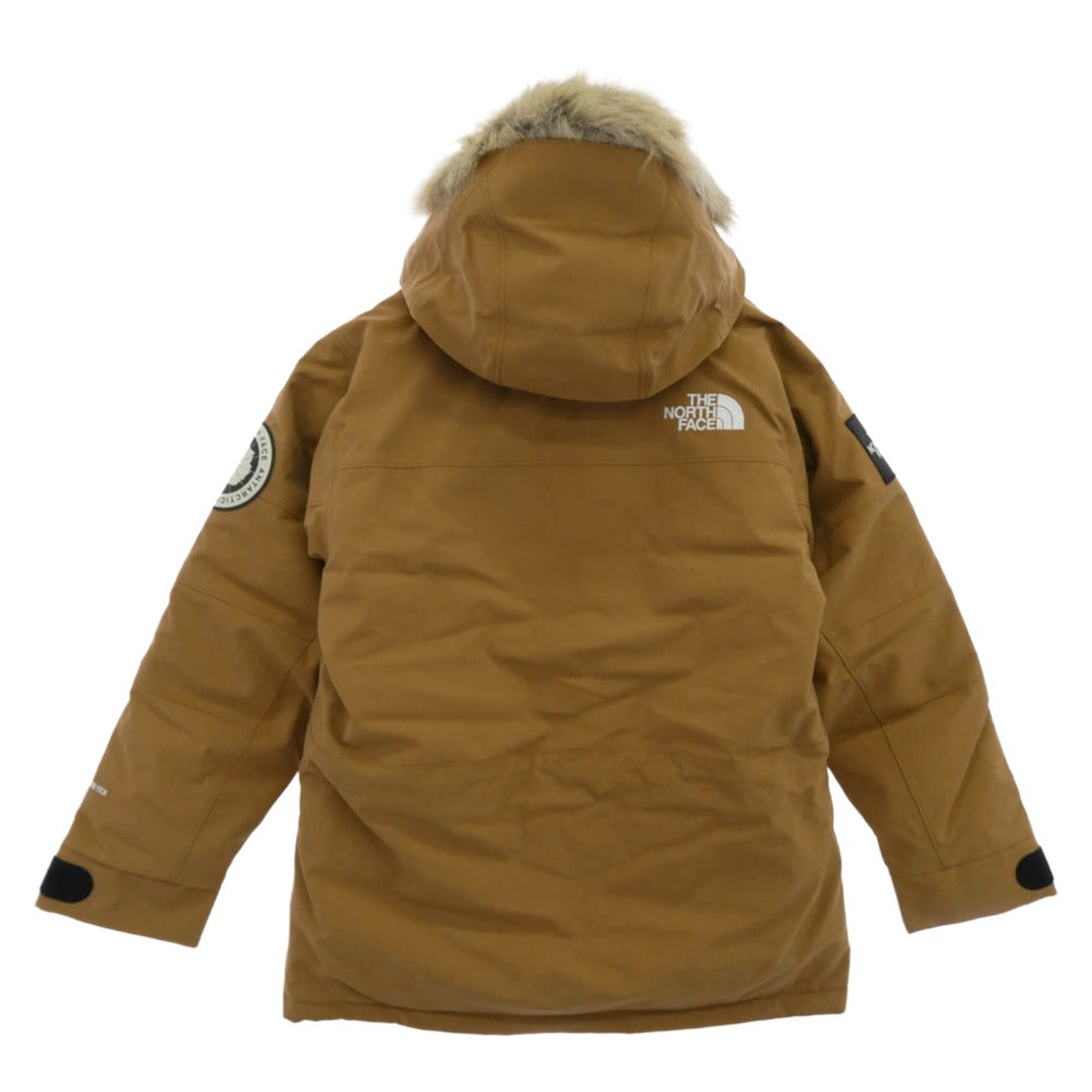 THE NORTH FACE ノースフェイス ND92342 Antarctica Parka アンタークティカ パーカ ファー ダウン ジャケット ユーティリティブラウン ブラウン系 M【新古品】【未使用】【中古】