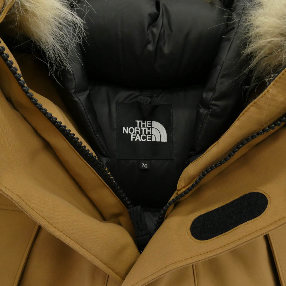 THE NORTH FACE ノースフェイス ND92342 Antarctica Parka アンタークティカ パーカ ファー ダウン ジャケット ユーティリティブラウン ブラウン系 M【新古品】【未使用】【中古】