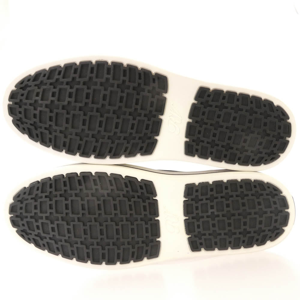 リボン パール ソックス スニーカー ブラック系 34.5【美品】【中古】