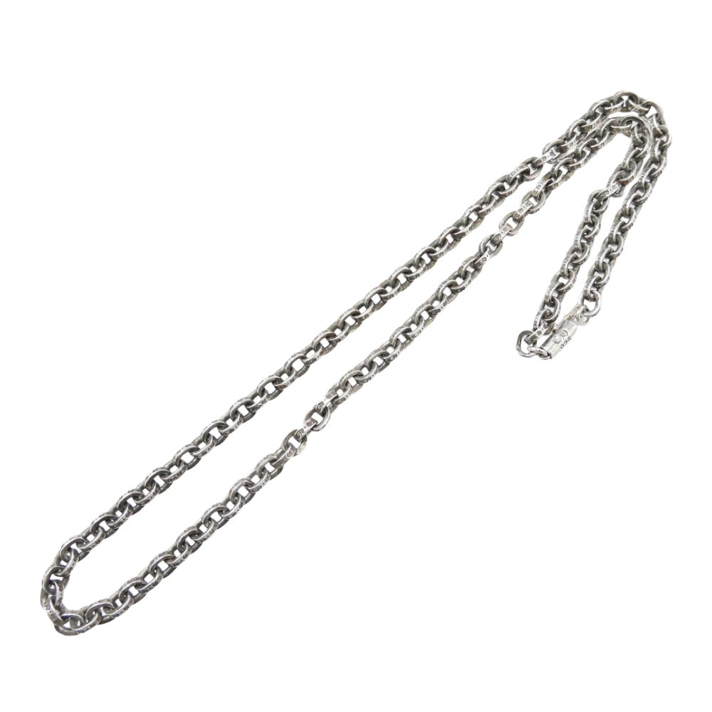 CHROME HEARTS クロムハーツ（原本無） 20inch PAPER CHAIN 20 ペーパーチェーン 20インチ シルバー ネックレス シルバー系 表記なし【中古】