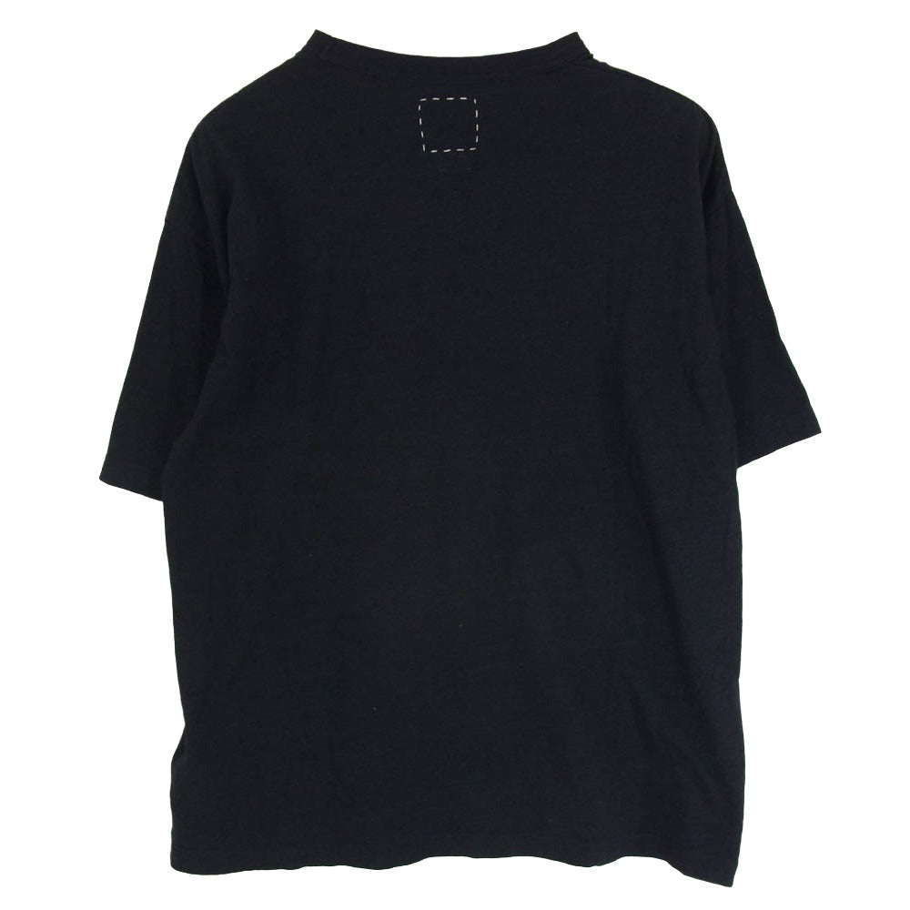 VISVIM ビズビム 25AW 0125205010024 JUMBO TEE S/S REPUBLICNAVY ジャンボ 半袖 Tシャツ カットソー ネイビー系 1【中古】