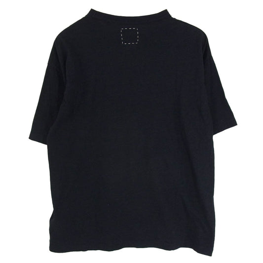 VISVIM ビズビム 25AW 0125205010024 JUMBO TEE S/S REPUBLICNAVY ジャンボ 半袖 Tシャツ カットソー ネイビー系 1【中古】