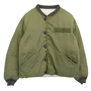VISVIM ビズビム 23AW 0123205013002 CORPS DOWN JKT GREEN 天然染色加工 コープス リバーシブル ダウン ジャケット カーキ系 1【中古】