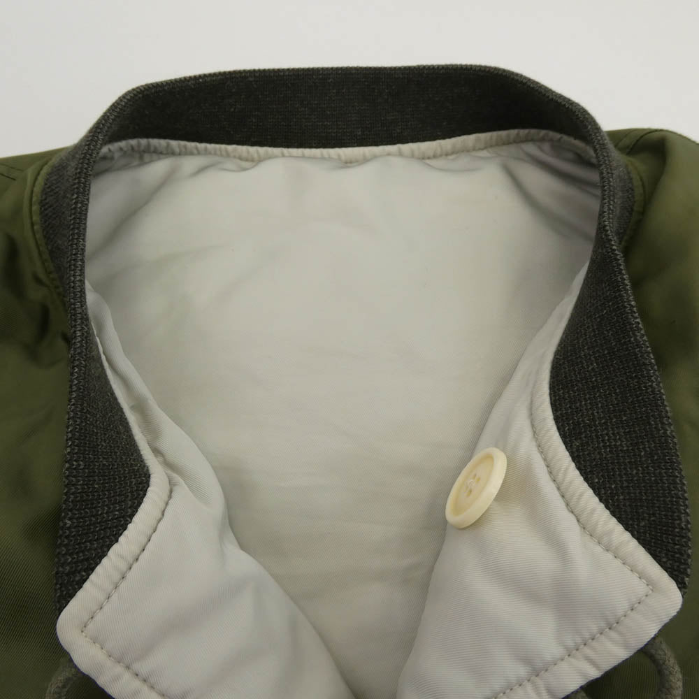 VISVIM ビズビム 23AW 0123205013002 CORPS DOWN JKT GREEN 天然染色加工 コープス リバーシブル ダウン ジャケット カーキ系 1【中古】