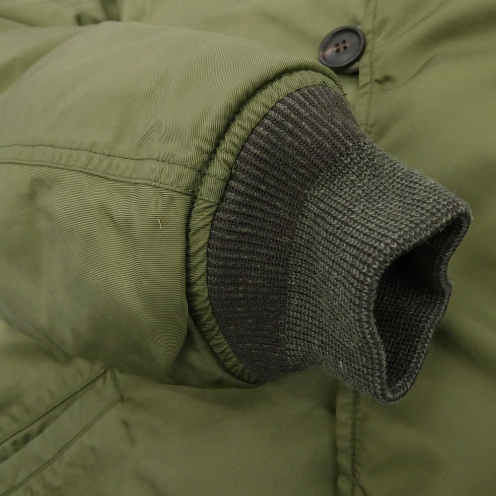 VISVIM ビズビム 23AW 0123205013002 CORPS DOWN JKT GREEN 天然染色加工 コープス リバーシブル ダウン ジャケット カーキ系 1【中古】